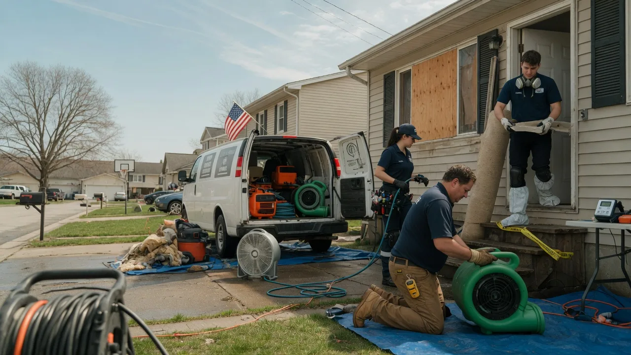 Water Damage Restoration in Milesville, SD near me